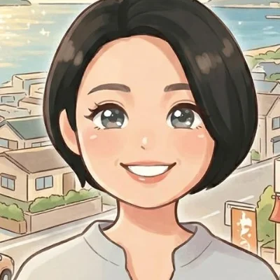 泉州おすすめナビ編集長 汐谷 那々子のイラスト